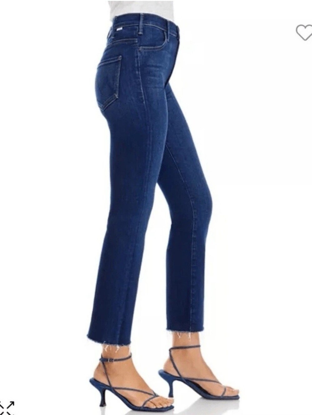 MOTHER THE HUSTLER ANKLE FRAY SIZE 34
